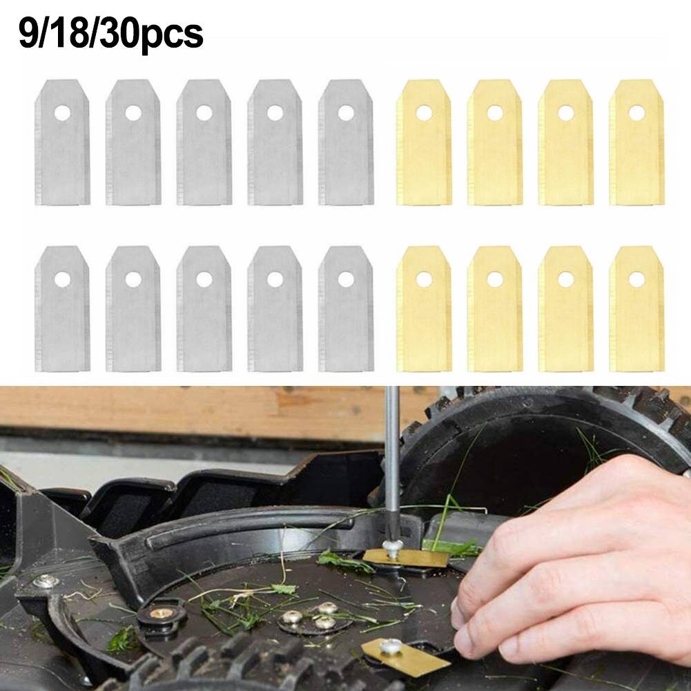 Gardening Tools Australia - 9/18/30 Stuks Vervangende Messen Grasmaaier Mes