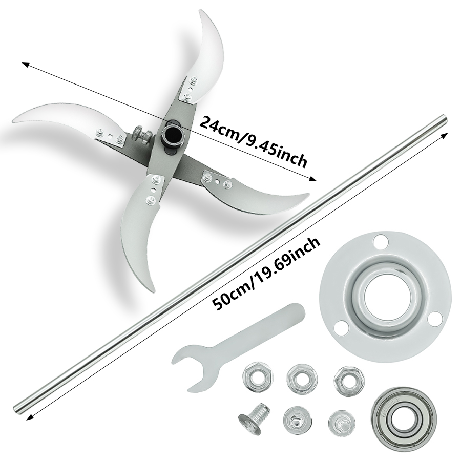 Multifunctionele grasmaaimesje - Gardening Tools Australia recensie en prijs