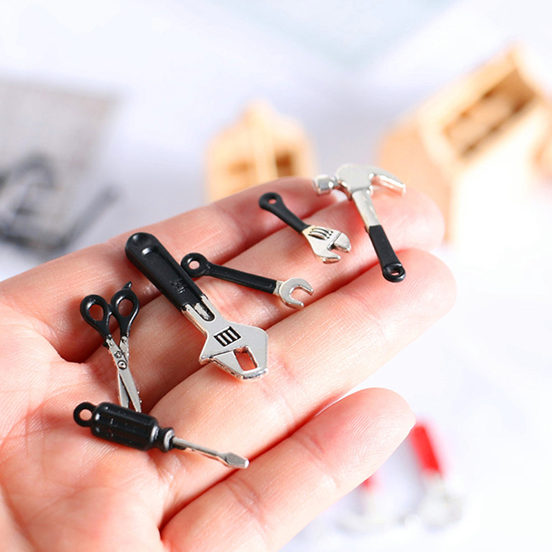 3/4/5/6Pcs Dollhouse Miniatuur - Gardening Tools Repair recensie en prijs