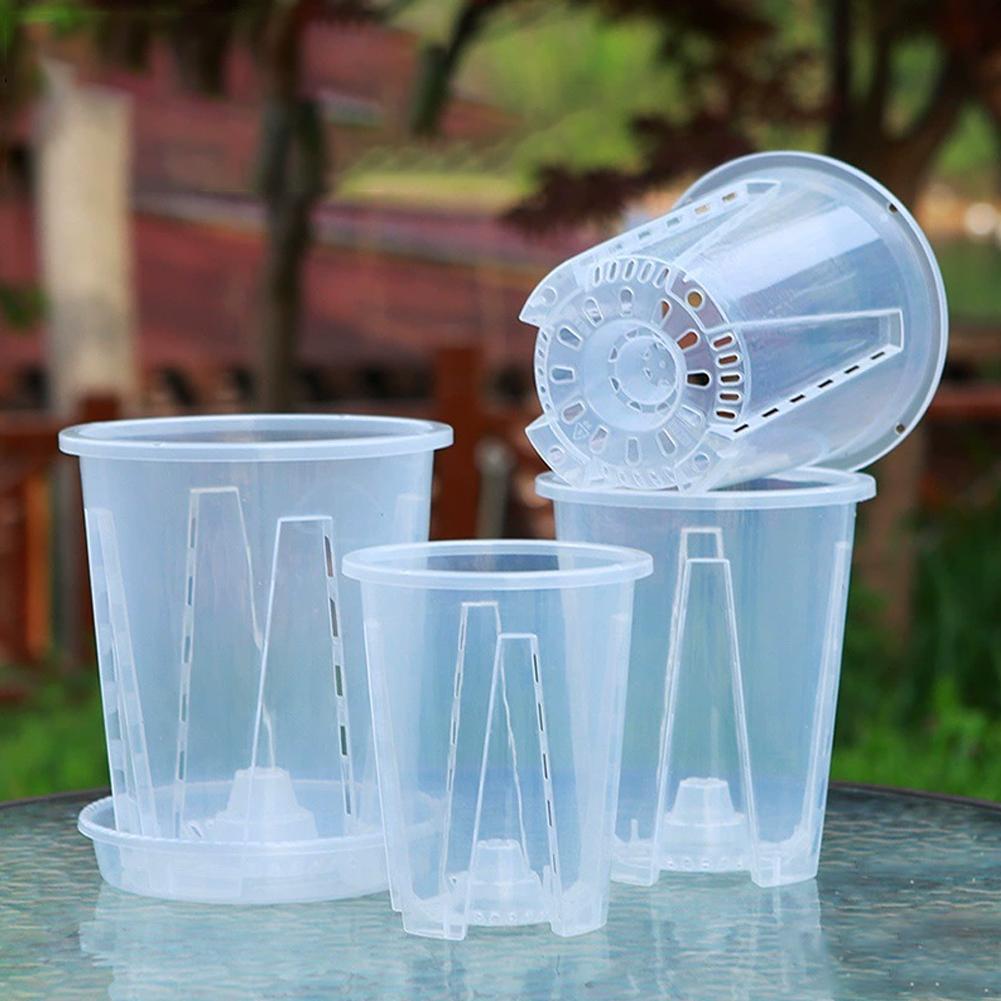 5PCS/Kit Doorzichtige plastic  - Orchid Potting Mix recensie en prijs