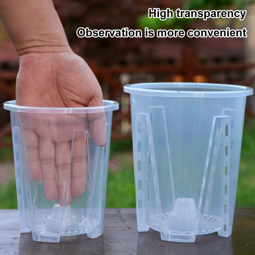 5PCS/Kit Doorzichtige plastic  - Orchid Potting Mix recensie en prijs